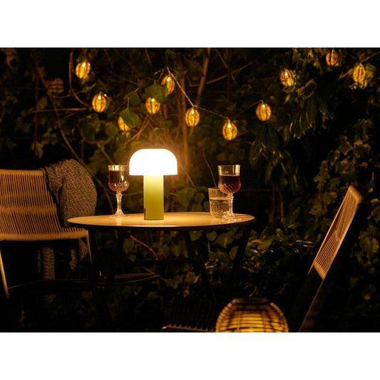 Soham LED Lamp - wit/groen