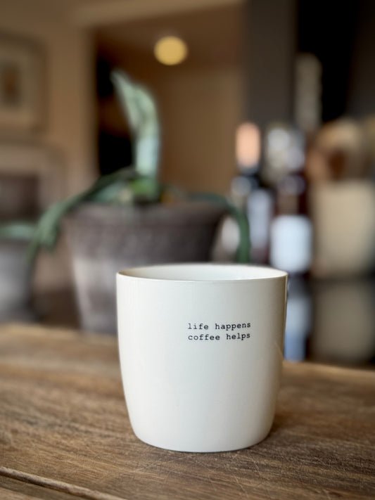 Sögne mok - Life happens, coffee helps